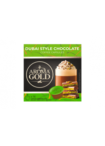 Kavos kapsulės AROMA GOLD DUBAI STYLE CHOCOLATE, 256 g