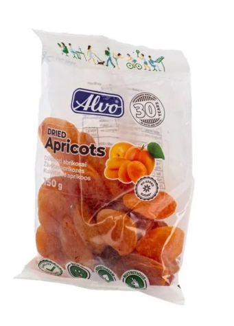 Džiovinti abrikosai ALVO 150 g