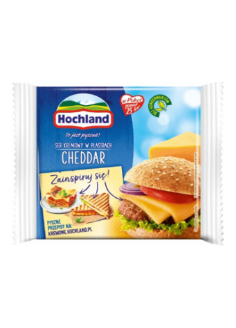 Lydytas sūris HOochland Cheddar 130g