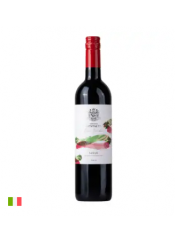 Raudonasis sausas vynas BARONE MONTALTO SYRAH, 14 %, 0,75 l