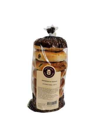 Riestainiai su razinomis 400g