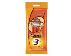 Skustuvas BIC3 P4 SENSITIVE BAG, 4 vnt 