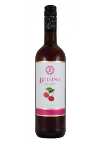 Vaisių ir uogų  saldus vyno gėrimas Bollino Cherry 9% 0,75l