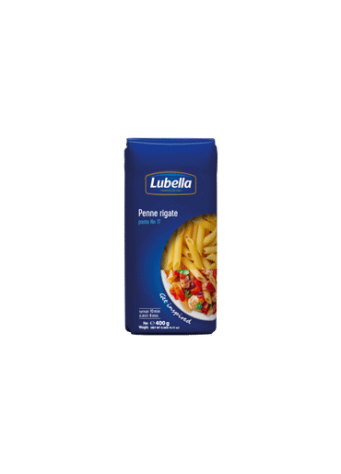 Makaronai LUBELLA PENNE RIGATE Nr. 17 (vamzdeliai), 400 g