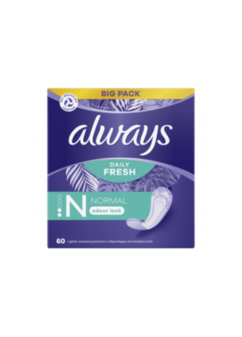 Higieniniai įklotai ALWAYS Normal, Odour Lock, 60 vnt.