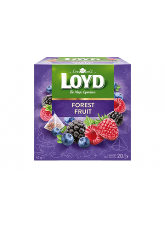 Vaisinė arbata LOYD, miško uogų skonio, 40 g