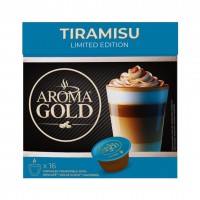 Kavos kapsulės AROMA GOLD TIRAMISU, 256 g