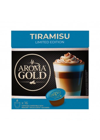 Kavos kapsulės AROMA GOLD TIRAMISU, 256 g