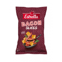 Šoninės skonio traškus kvietinis užkandis ESTRELLA, 110 g