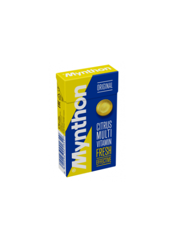 Pastilės MYNTHON, citrinų skonio, 34 g