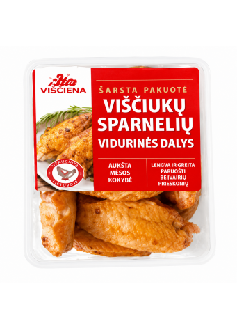 K. r. viščiukų sparnelių vidurinės dalys MINI 400 g