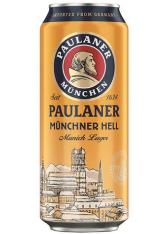Alus PAULANER Muncher Hell 4,9% 0,5L