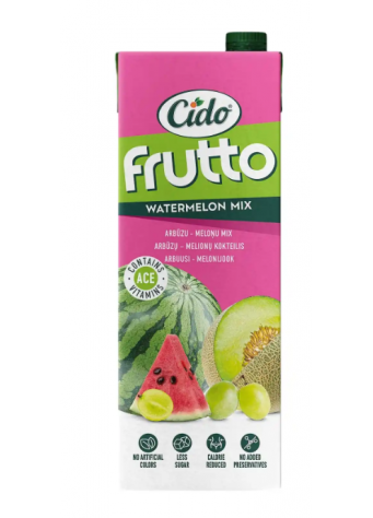 Arbūzų ir melionų sulčių gėrimas CIDO FRUTTO, 1,5 l