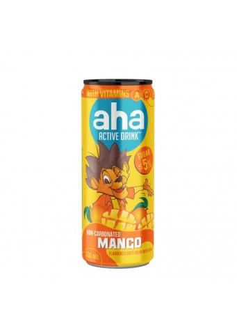 Gaivusis gėrimas AHA 330ml mango skonio