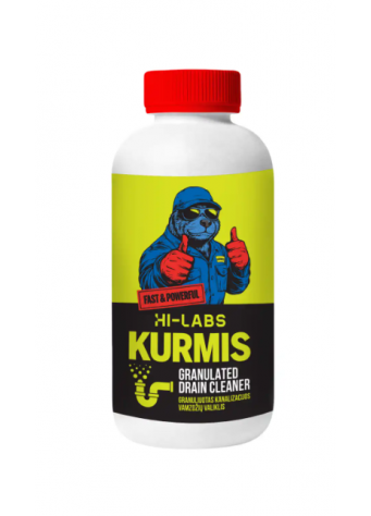 Granuliuotas kanalizacijos vamzdžių valiklis KURMIS, 500 g