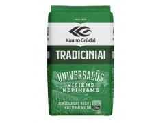 Kvietiniai TRADICINIAI miltai KAUNO GRŪDAI, 1,75 kg