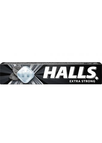 Ledinukai HALLS EXTRA STRONG, 33,5 g