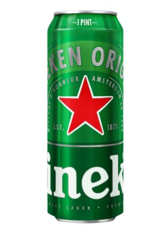 Alus HEINEKEN, 5 %, 0,568 l