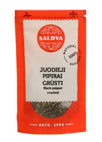 Grūsti juodieji pipirai SALDVA, 25 g