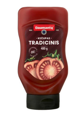 Kečupas DAUMANTŲ TRADICINIS, 480 g