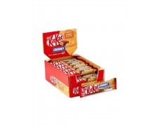 Vaflinis batonėlis KIT KAT CHUNKY su žemės riešutų kremu, 42g x 24vnt dėžė. 0,69€ - vnt.
