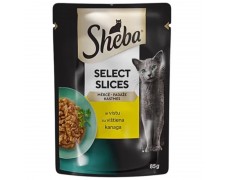 Konservuotas ėdalas katėms SHEBA su vištiena 85g