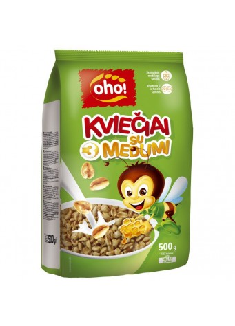 Kviečiai su medumi OHO, 500 g