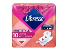 Higieniniai įklotai LIBRESSE ULTRA MULTISTYLE, 10 vnt.