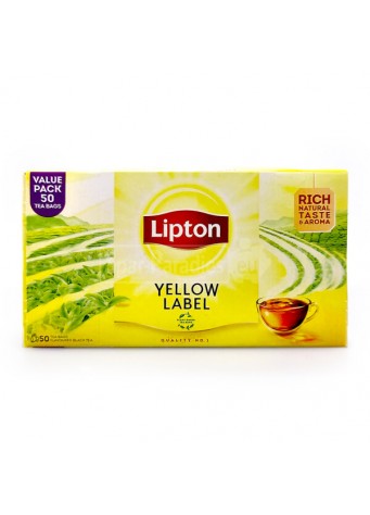 Lipton Yellow Label juodoji arbata, 50 vnt.