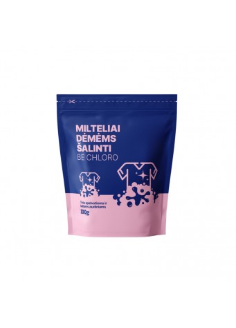 Milteliai dėmėms šalinti be chloro 100g