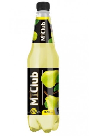 Alaus kokteilis MY CLUB, kriaušių sk., 6%, PET, 1 l