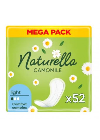 Higieniniai įklotai NATURELLA LIGHT, 52vnt