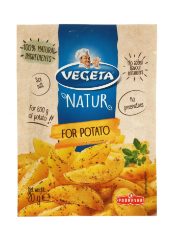 Prieskoniai bulvėms VEGETA NATUR, 20g
