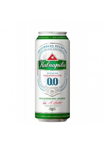 Nealkoholinis alus KALNAPILIS 0.0, 500ml