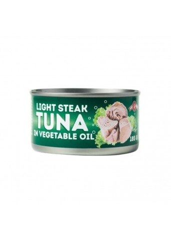 Smulkintas tunas augaliniame aliejuje MAMOS KONSERVAI, 185 g