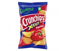 Paprikos skonio bulvių traškučiai Crunchis X-Cut Lorenz, 130g