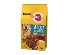 Pedigree Dry Adult sausas maistas su jautiena ir paukštiena 500 g
