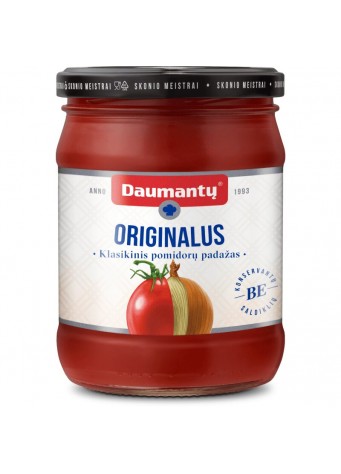 Pomidorų padažas Daumantų Originalus klasikinio skonio 500g
