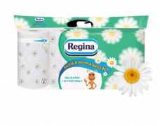 Regina Rumiankowy tualetinis popierius, 3 sluoksnių, 8 rulonai