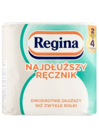 Popieriniai rankšluosčiai REGINA, 2 sl., 2 vnt.