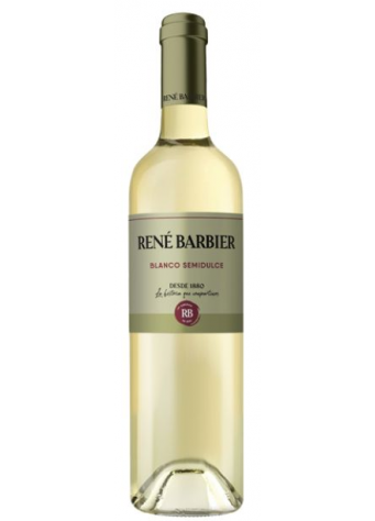 Rene Barbier Blanco baltas p.saldus vynas 11%  0,75 L