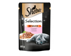 Kačių maistas Sheba su lašiša 85g