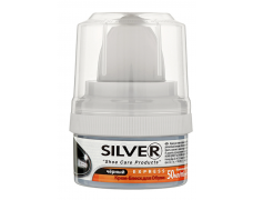 SILVER, batų tepalas su lanolinu, rudas, 50 ml