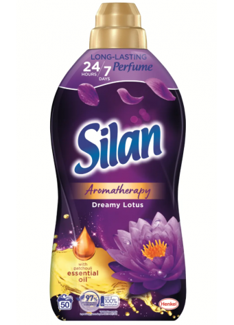 Skalbinių minkštiklis SILAN AROMATHERAPY DREAMY LOTUS, 50 skalbimų, 1,1 l