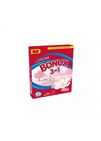 Skalbimo milteliai BONUX Color Pure Magnolia, 4 skalb. 300g.