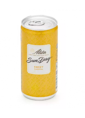 PUTOJANTIS VYNAS ALITA SUNDAY SWEET BUBBLES, 0,2 l
