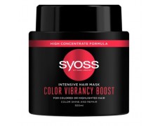Kaukė plaukams Syoss Color Vibrancy Boost, 500 ml