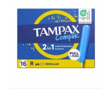 Tamponai TAMPAX Compak Regular 16vnt