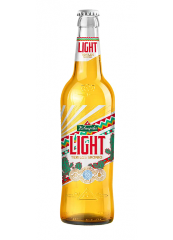 Alaus kokteilis KALNAPILIS LIGHT tekilos skonio, 4 %, 0,5 l