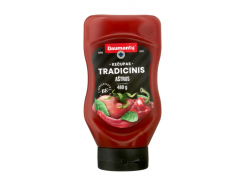 Kečupas DAUMANTŲ TRADICINIS AŠTRUS, 480 g